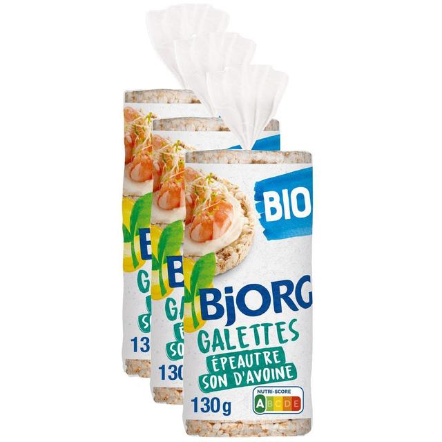 2050000334702 - Bjorg - Galettes Epeautre son d'avoine Bio