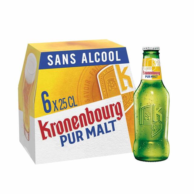 3080216054902 - Kronenbourg - Bière blonde pur malt 0.9°
