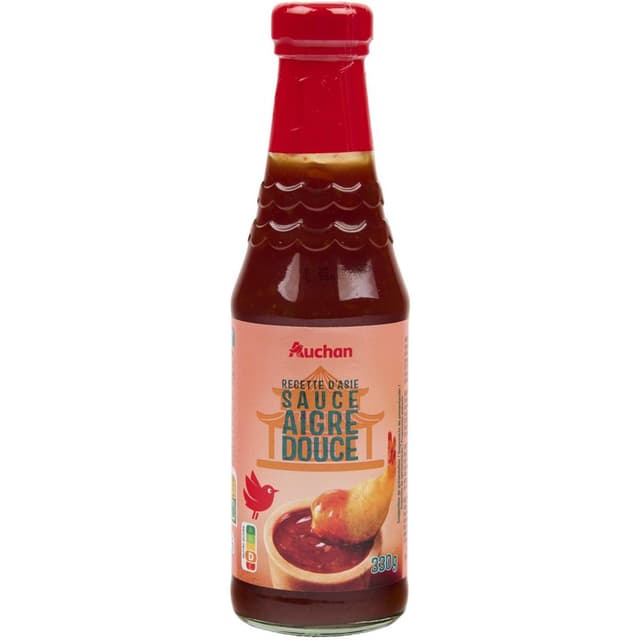 3596710436002 - Auchan - Sauce Aigre Douce à base de tomate et de piment