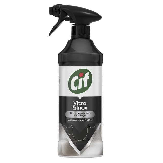 8710447376102 - Cif - Pistolet nettoyant inox et vitro ultimate clean