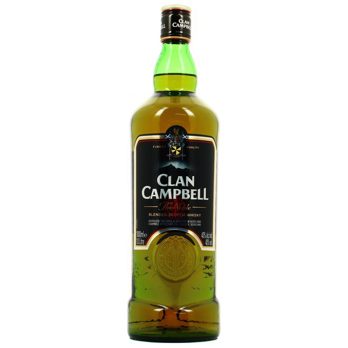 3163937637002 - Clan Campbell - Blended scotch whisky 40°