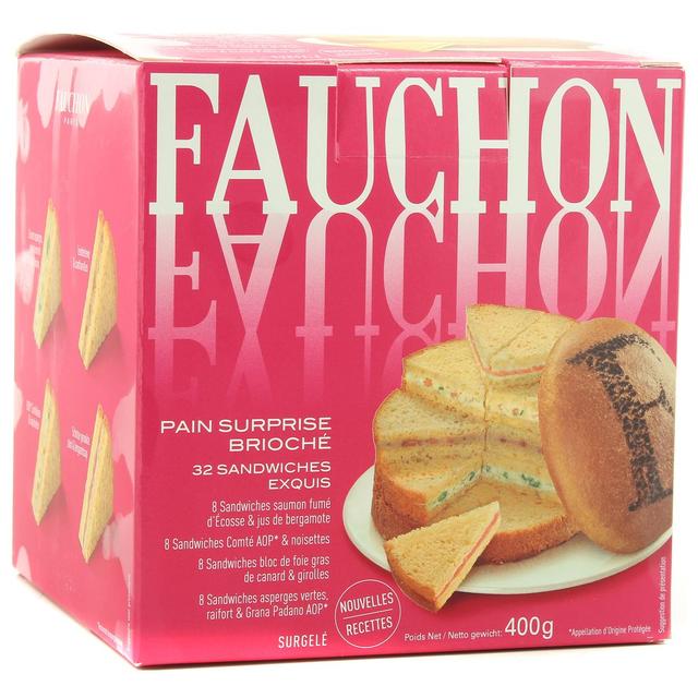 3251516207002 - Fauchon - Pain surprise brioché- 32 sandwiches exquis - 4 recettes assorties