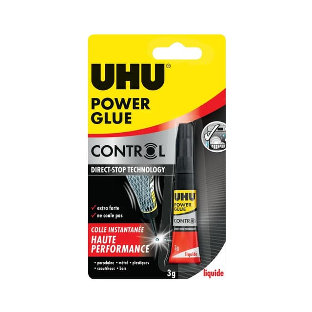 4026700367102 - Uhu - Tube de colle power glue liquide contrôle