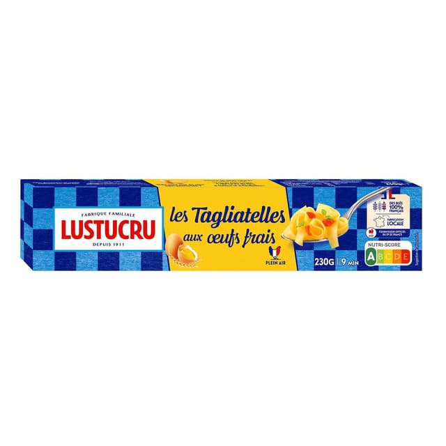 3660861908302 - Lustucru - Pâtes Tagliatelles aux Oeufs Frais