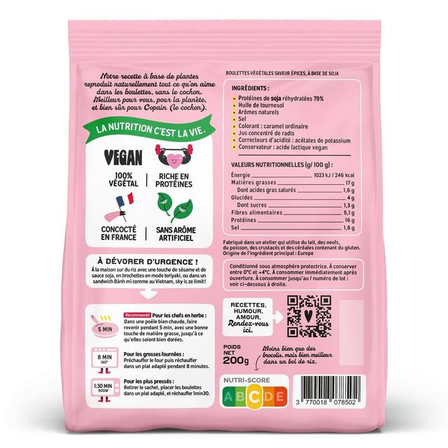 3770018078502 - La Vie - Boulette Végétale Spicy Asian