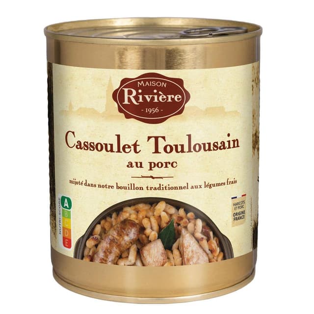 3375644008802 - Maison Rivière - Cassoulet Toulousain au Porc