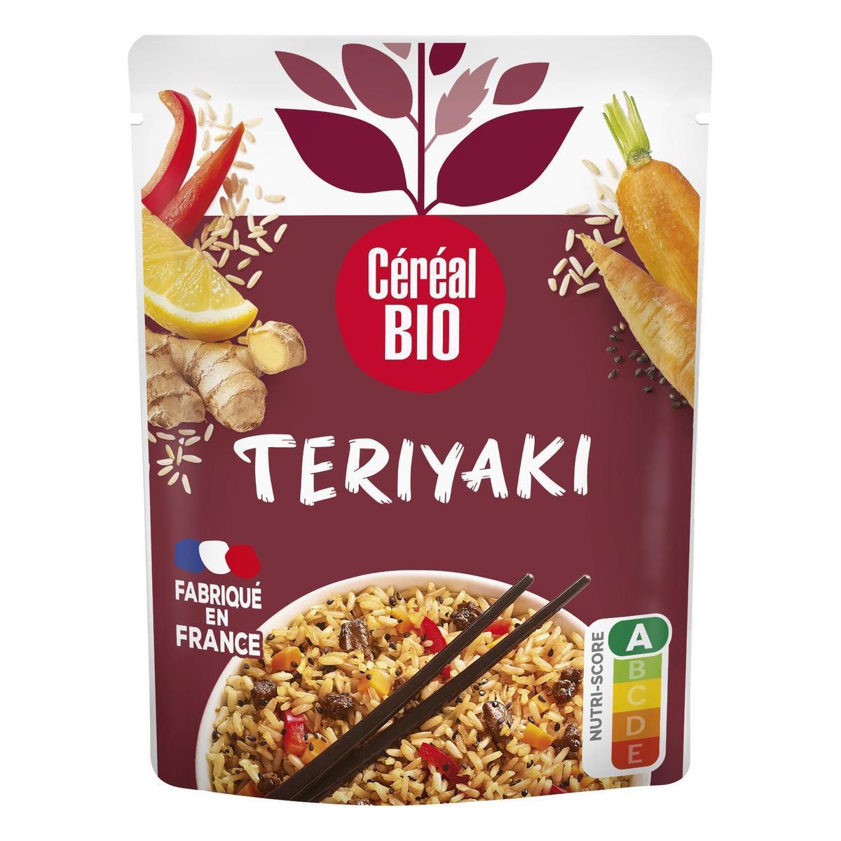 3175681259102 - Céréal Bio - Riz Façon Terriyaki Légumes Gingembre Veggie Bio