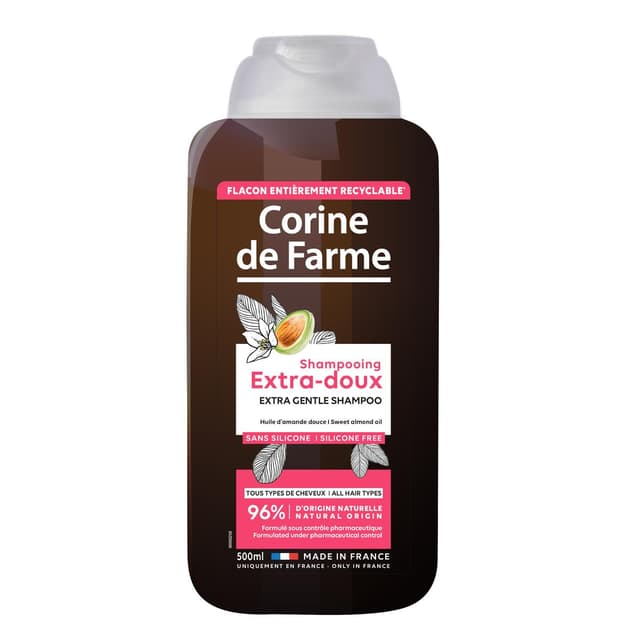 3468080411203 - Corine de Farme - Shampooing extra-doux 