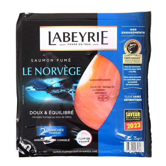 3033610071303 - Labeyrie - Saumon Fumé Le Savoureux de Norvège