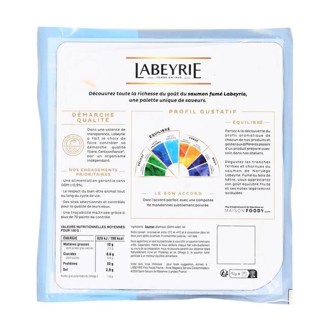 3033610071303 - Labeyrie - Saumon Fumé Le Savoureux de Norvège