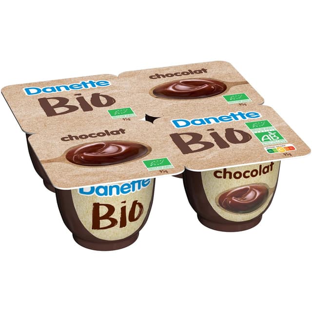 3033491601903 - Danette - Crème Dessert Chocolat bio