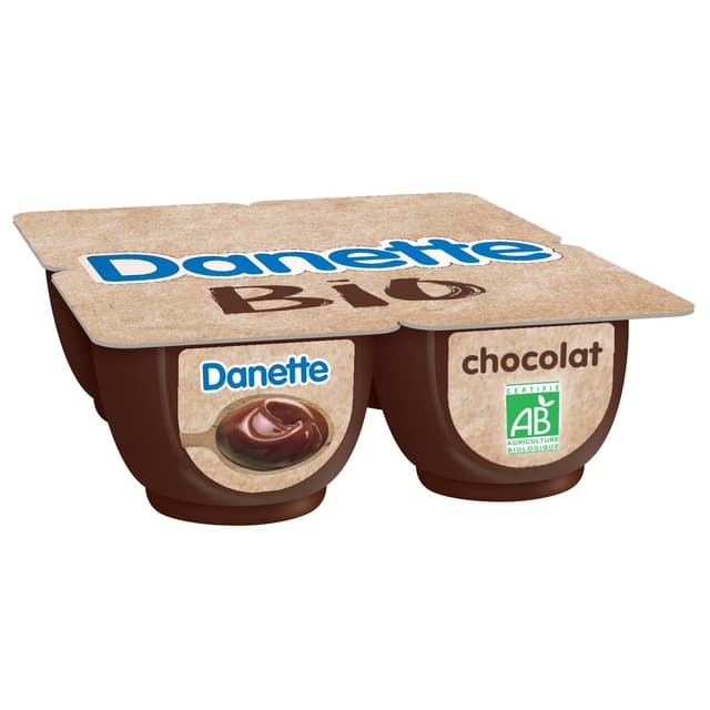 3033491601903 - Danette - Crème Dessert Chocolat bio
