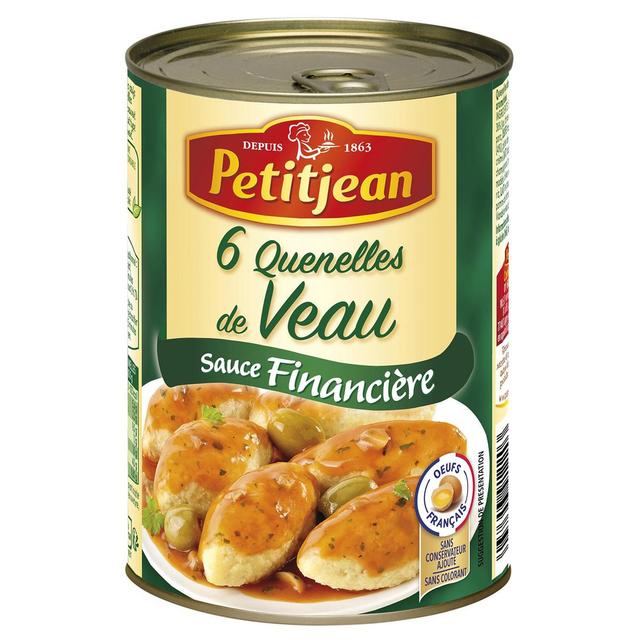 3038353912203 - Petitjean - 6 Quenelles de Veau Sauce Financière 