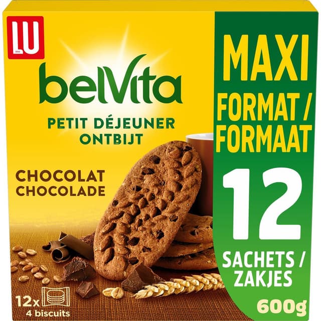 7622210713803 - Belvita - Petit-déjeuner chocolat