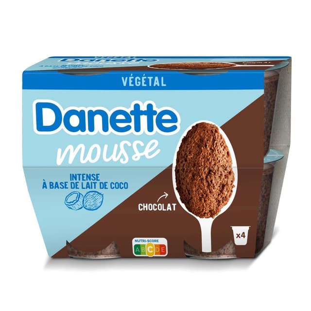 3033491834103 - Danette - Mousse au Chocolat végétale