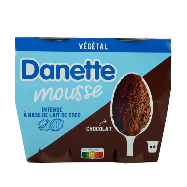 3033491834103 - Danette - Mousse au Chocolat végétale