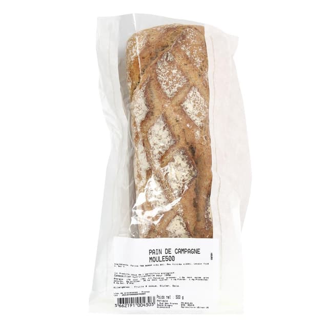 3662191004303 - Patibio - Pain de campagne moulé BIO