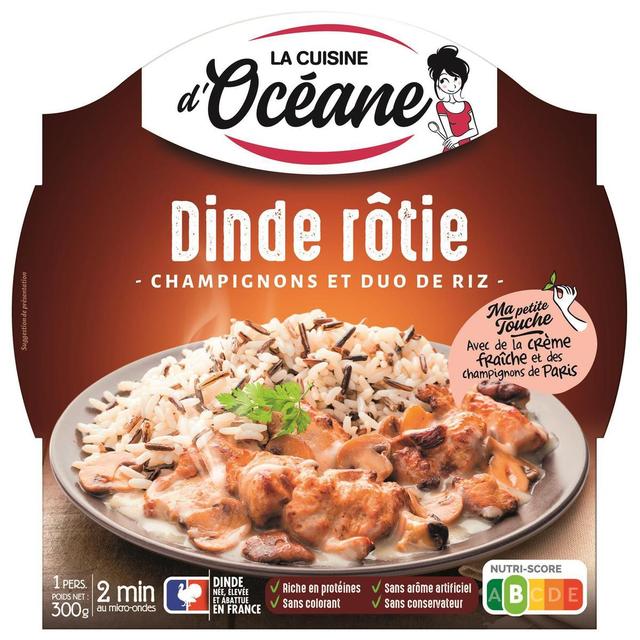 3188720004403 - La Cuisine d'Océane - Dinde Rôtie Champignons et Duo de Riz