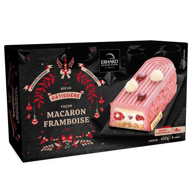 3428420064803 - Erhard - Bûche pâtissiere framboise vanille
