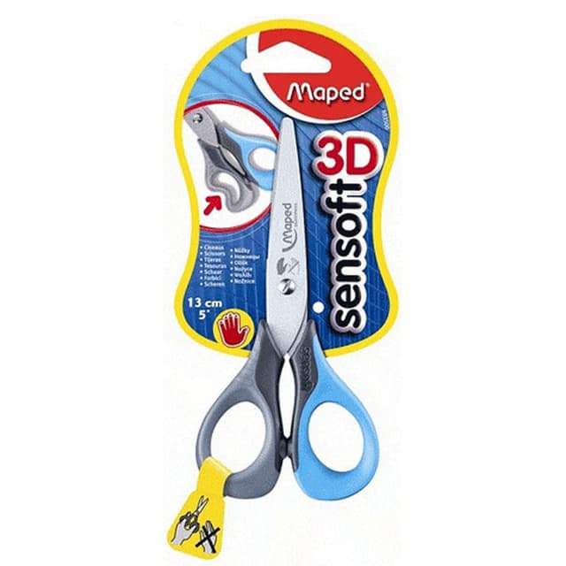 3154146935003 - Maped - Ciseaux sensoft 13 cm gaucher symetrique