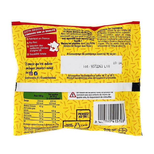 3449860415703 - Justin Bridou - Petit Bâton de Berger Nature