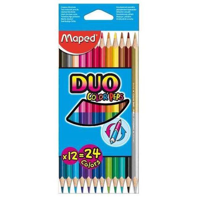 3154148296003 - Maped - Crayons de couleur Duo