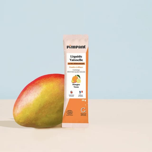 3760349456803 - Pimpant - Liquide Vaisselle Mangue Yuzu 
