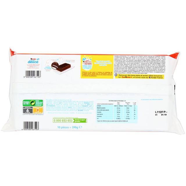 8000500267103 - Kinder - Délice Cacao