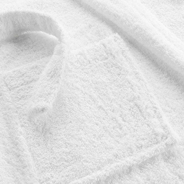 3574388018003 - Douceur D Interieur - Peignoir éponge col blanc