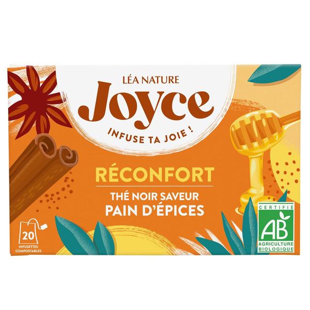 3456300018103 - Joyce - Thé Noir Saveur Pain d'Epices Bio - Réconfort