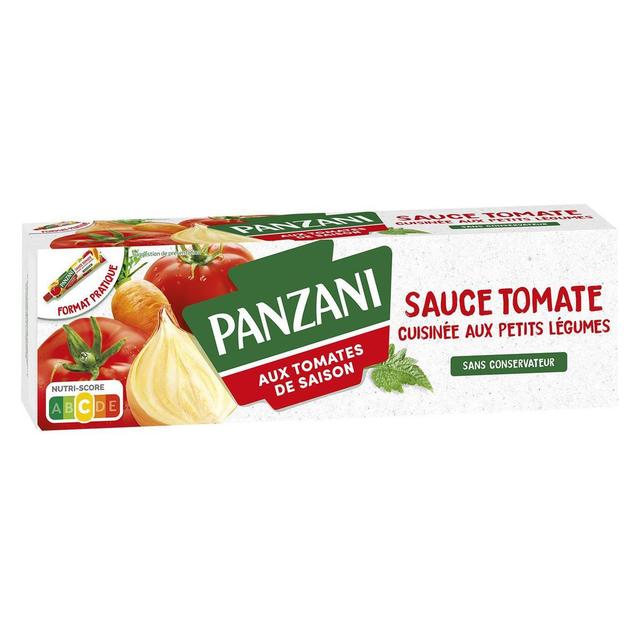 3038359008603 - Panzani - Sauce Tomate Cuisinée aux Petits Légumes 