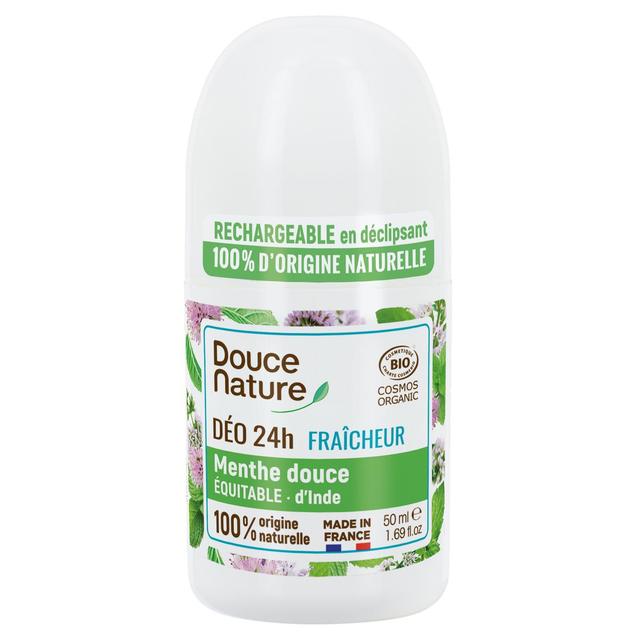 3380380098703 - Douce Nature - Déodorant bille Menthe Cosmebio