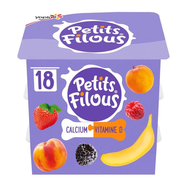 3329770058903 - Petits Filous - Yaourts Fruits mixés panachés
