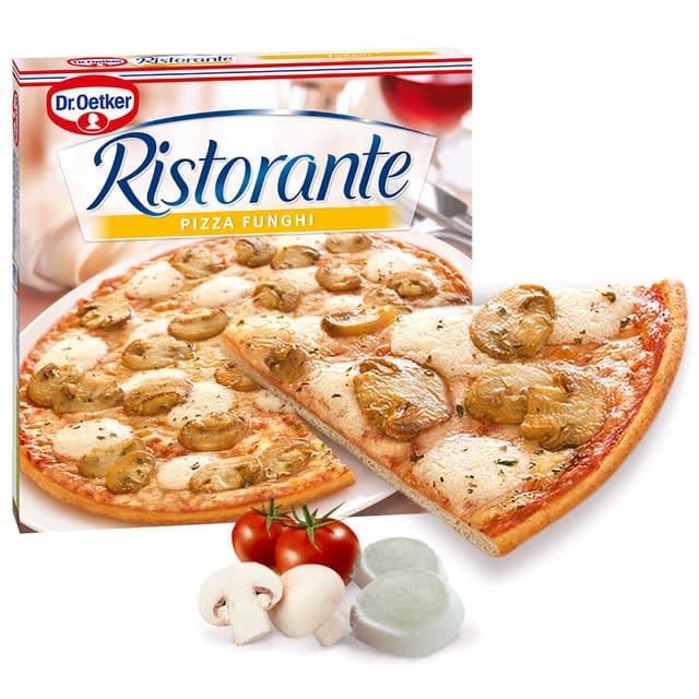 4001724819103 - Dr.Oetker - Ristorante - Pizza funghi- Champignons, tomates et mozzarella.