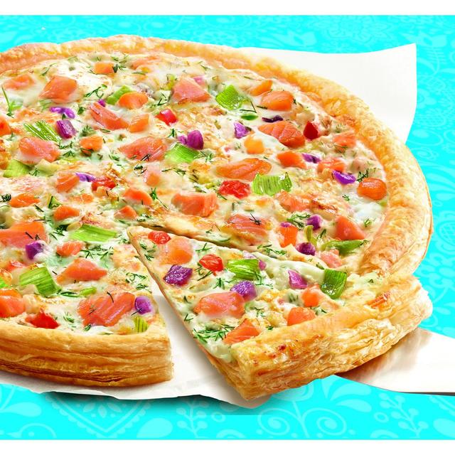 3248830000204 - Marie - Tarte fine Saumon, Emmental, Oignons, Sauce crème et citron