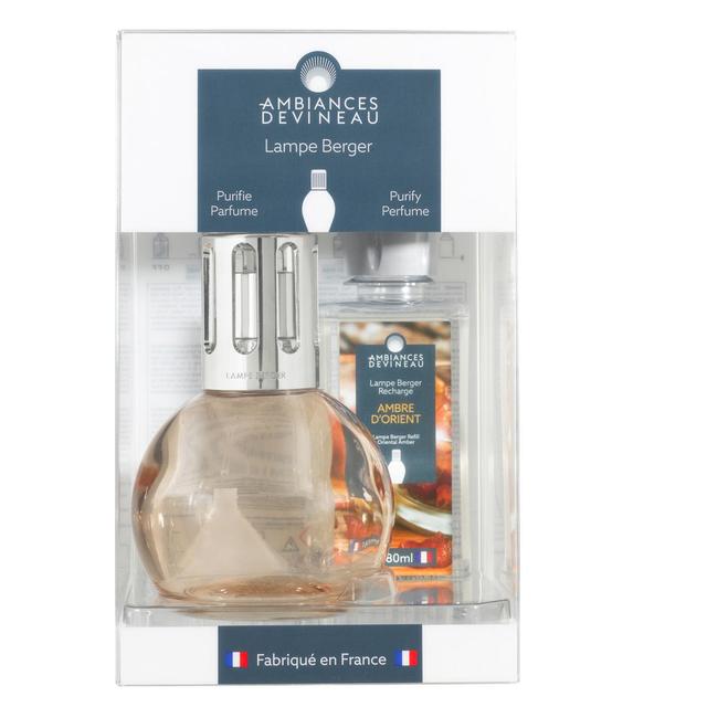 3482356250204 - Ambiances Devineau - Lampe Berger Bingo Nude + recharge 180ml Ambre d'Orient