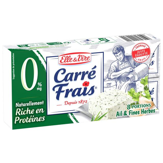 3480341000704 - Elle&Vire - Fromage Frais 0% ail et fines herbes