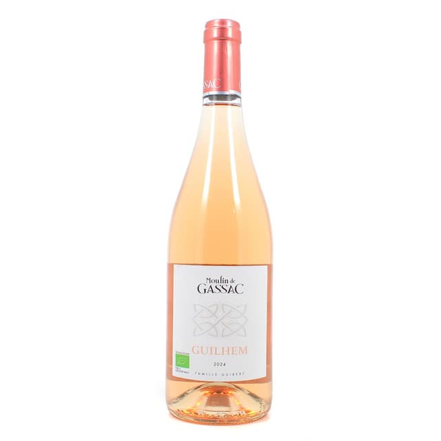 3257698201104 - Vin de pays de l'Herault IGP - Moulin de Gassac, cuvée Guilhem rosé