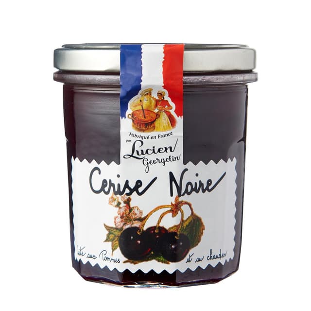3330720251404 - Lucien Georgelin - Confiture de cerises noires cuite au chaudron