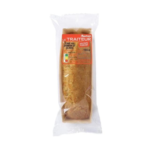 3254560391604 - Auchan Le Traiteur - Cake jambon olive