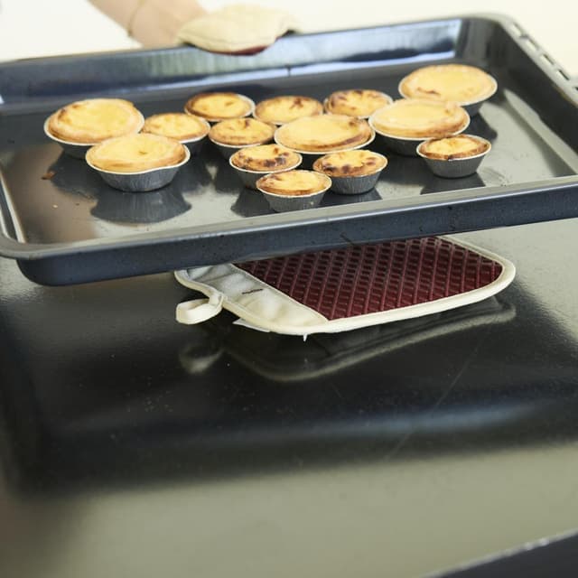 5404035731604 - Point virgule - Manique en silicone platine Vintage Maroon/Warm Beige