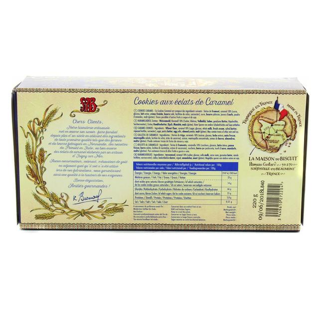 3449610272204 - La Maison Du Biscuit - Cookies aux Eclats de caramel d'Isigny au beurre salé