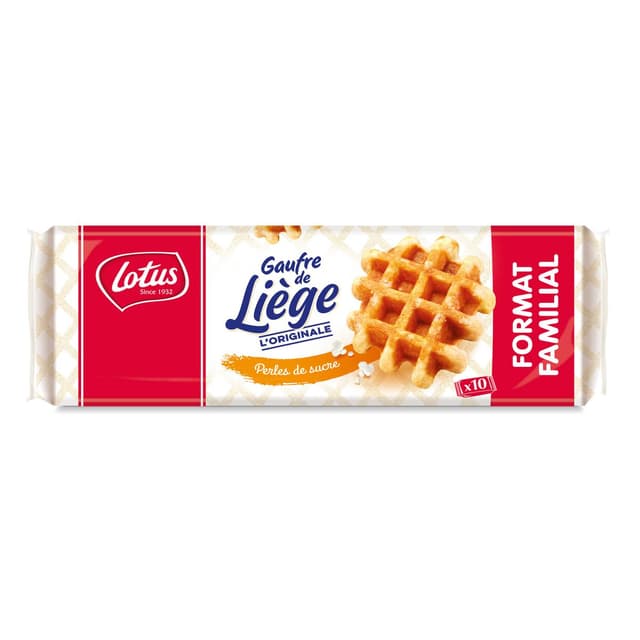 5410126502404 - Lotus - Gaufre de Liège Format Familial