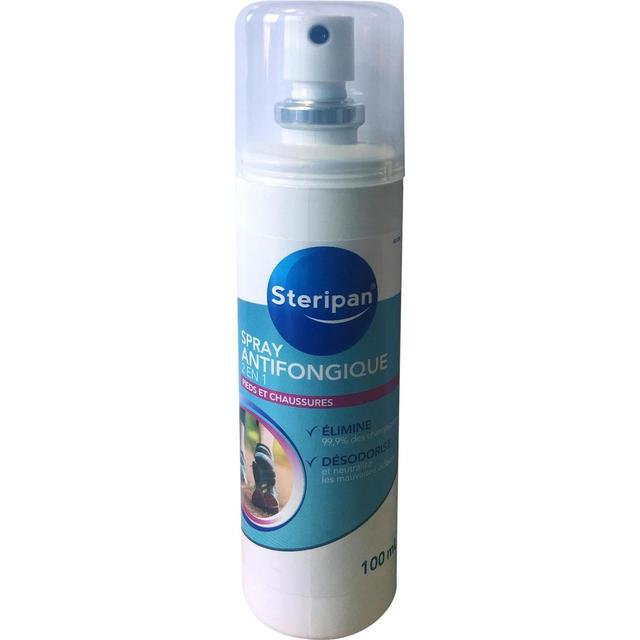 3031443112804 - Steripan - Spray antifongique 2 en 1 Pieds & chaussures
