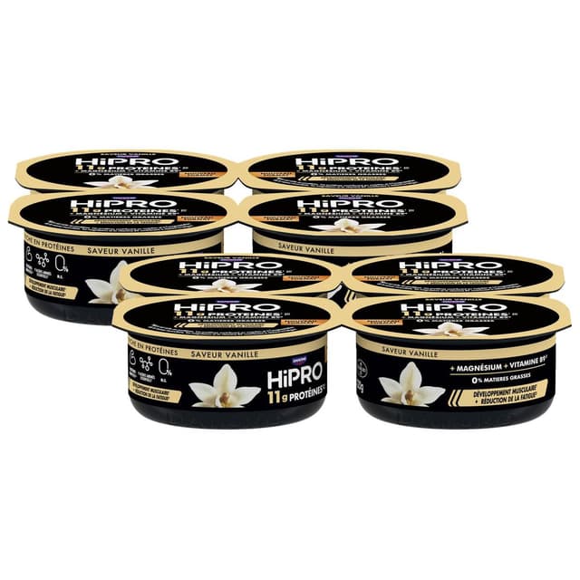 2050000422904 - HiPRO - Yaourt Vanille Protéiné 0%mg 