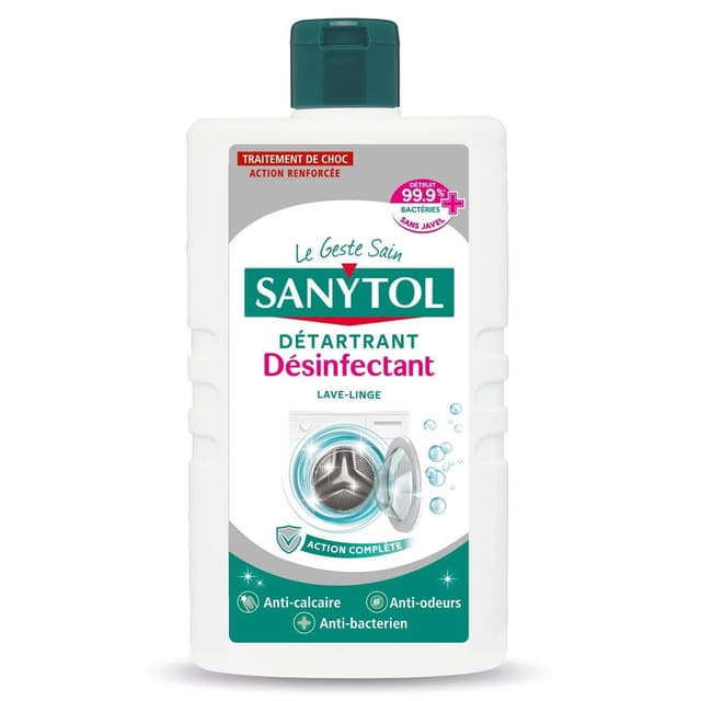 3045206383004 - Sanytol - Désinfectant Détartrant Lave Linge 