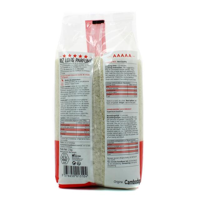 3276650013104 - Riz Du Monde - Riz long parfumé qualité supérieure