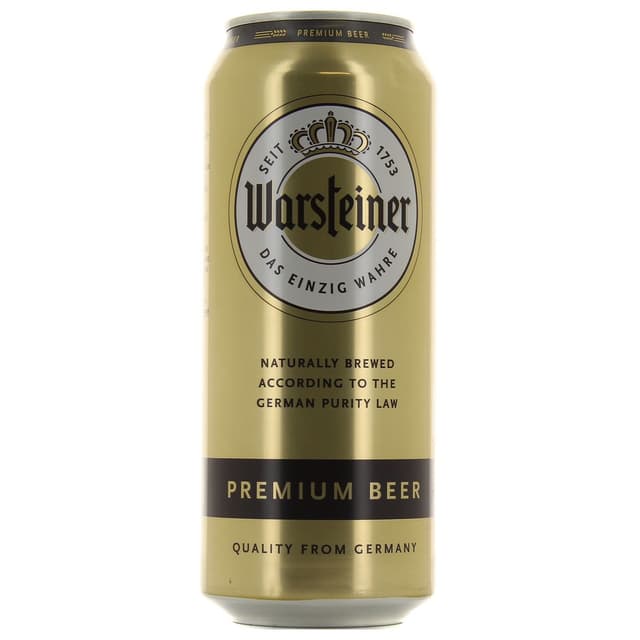 4000856003404 - Warsteiner - Bière blonde 4.8°