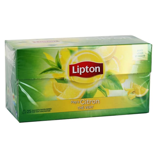 3228881074904 - Lipton - Thé vert touche de citron