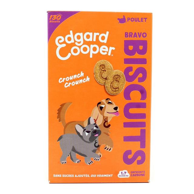 5407009646904 - Edgard Cooper - Biscuit poulet - Friandise Récompense pour chien adulte